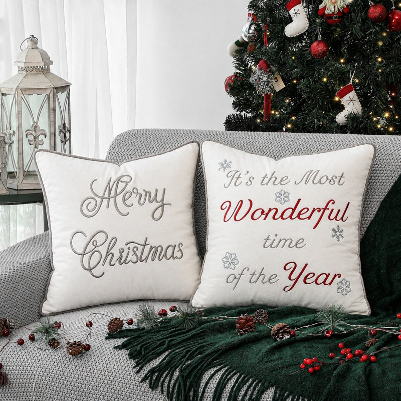 Housses de coussin 18 x 18 pouces