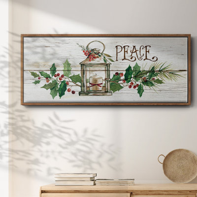 Rustic Peace - toile encadrée