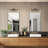 Essinger 3 - Light Black/Brass LED Vanity Light