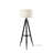 Athalene 61.5'' Black Tripod Floor Lamp