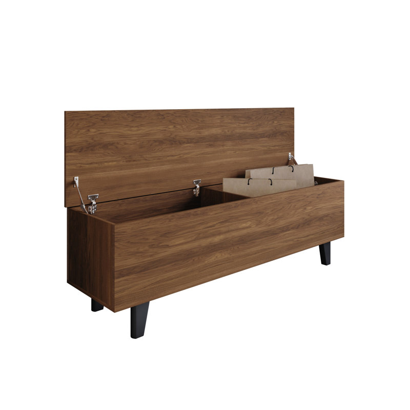 Banc de rangement Auburn, Brown