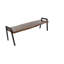 Banc en bois massif