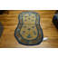 1750s Gold Antique Chinese Ningxia Saddle Horse Cover Rug 2'4"x4'6" Wool Carpet