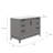 Elizabeth 48" Carrara White Marble Countertop Bath Vanity with Faucet and Mirror-967536083-967536082