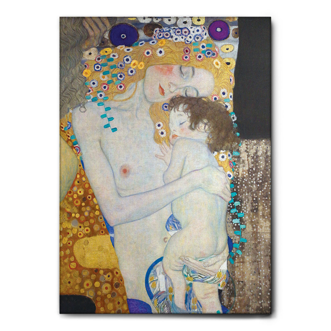 Leinwandbild Maternity von Gustav Klimt