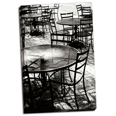 " Tables And Chairs II " by Alan Hausenflock
