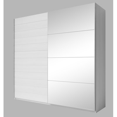 Aaryon 2 Door Manufactured Wood Wardrobe