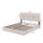 Queen-Size Upholstered Platform Bed With Hydraulic Storage Lift System-1459532807