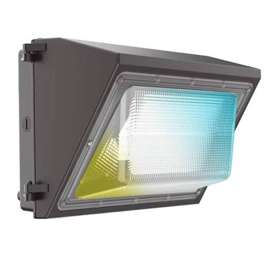 480V LED Wall Pack Light 150W/120W/100W Watt Tunable 3000K/4000K/5000K 3CCT 277-480V High Voltage Outdoor Wall Security Lights ETL DLC Listed