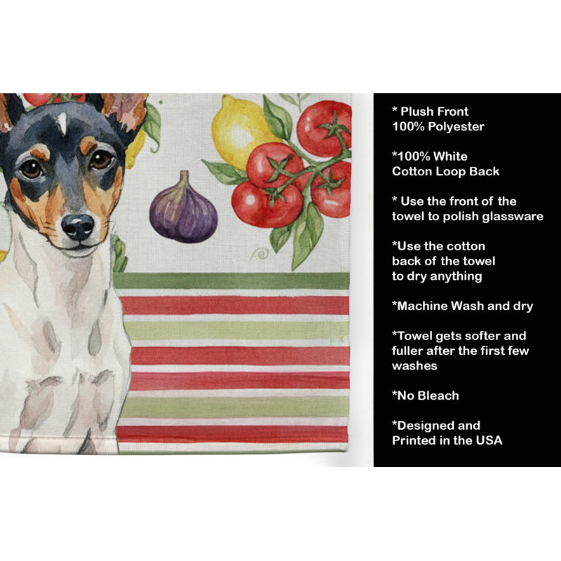 Serviette de cuisine Toy Fox Terrier, Toy Fox Terrier