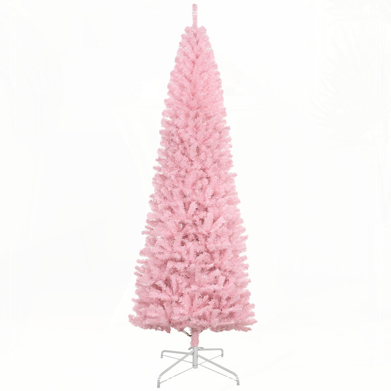 Sapin de Noël artificiel 8 'Tall, Rose
