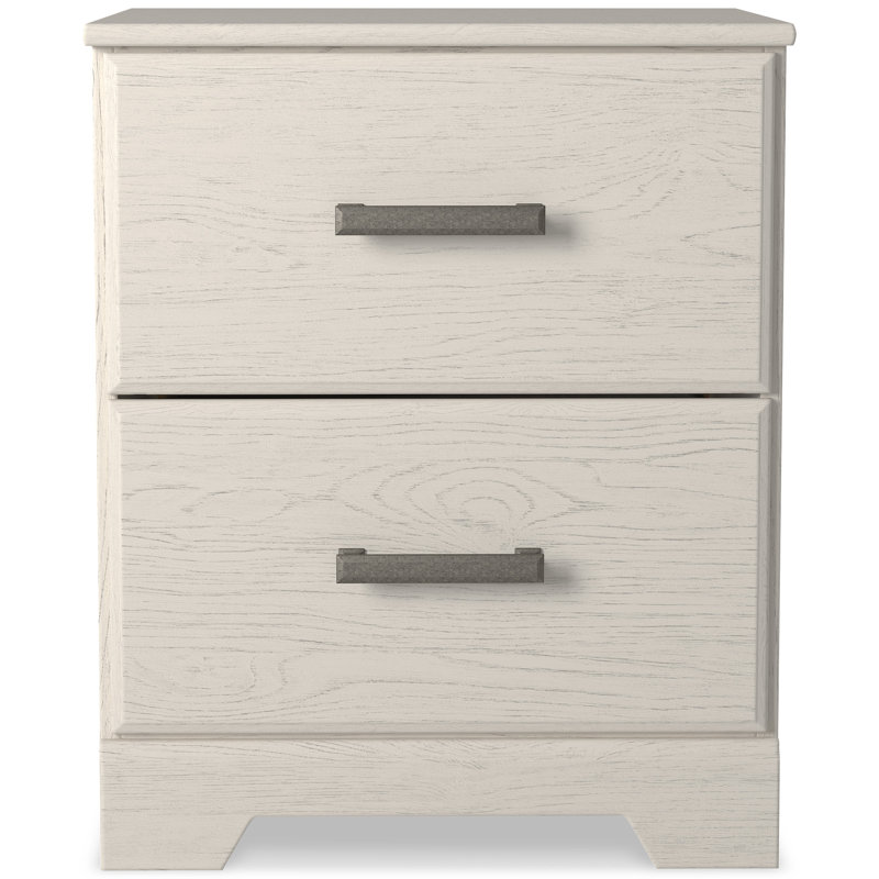 Vendula 2 - Drawer Nightstand, White
