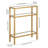 Ceno Glass Top Console Table-583232955-577272051