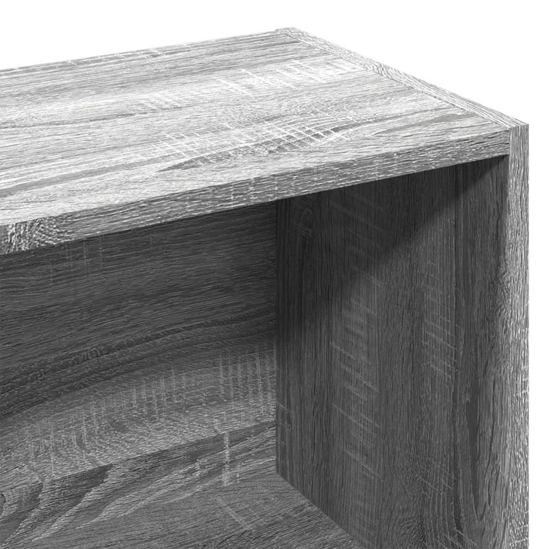 Bibliothèque Repton, Gris Sonoma, (4 tablettes) H 55,5 po x l 22,4 po x P 11,2 po
