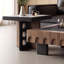 Table basse en noyer