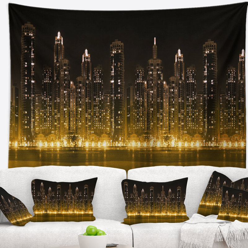 Polyester Tapestry, 78" H x 92" W
