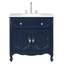 Ensemble de meuble-lavabo de salle de bain simple 34 po Albertine-323573687