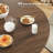 45.28" W Round  Solid Wood Base Dining Table
