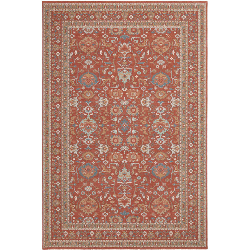 Caseylee Oriental Wool Area Rug, Rectangle 135 x 200cm