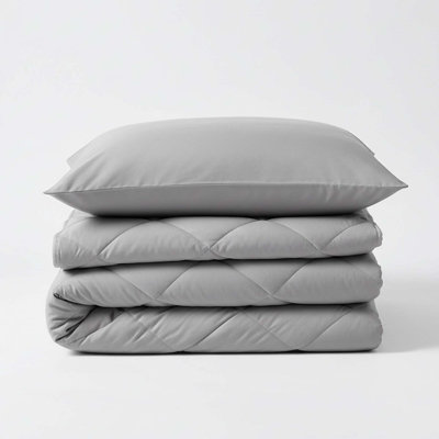 Weighted Blanket Queen/King 80"X87" 20Lbs For Adults, Cooling Soft Heavy Throw, Machine Washable, Stone Grey