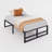 Kiliam 14‘’ Heavy Duty Steel Bed Frame，No Box Spring Needed，Twin/Queen/Full/King Size-223459538