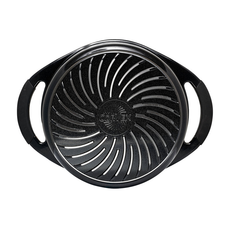 Pot de fleurs avec couvercle corvex Vortex, 10 pintes, Noir