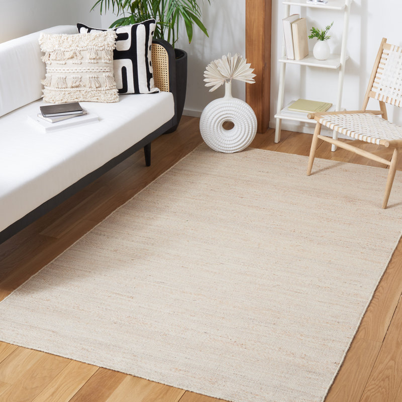 Tapis naturel / beige Solem Fiber 554, Rectangle 4 pi x 6 pi