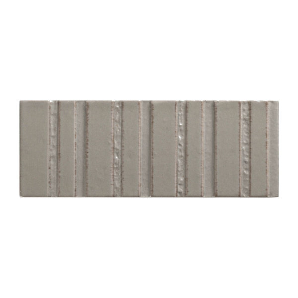 Workshop 3-in. x 8-in. Subway Linear Look Glossy Porcelain Wall Tile (8.4 sq.ft/Case)
