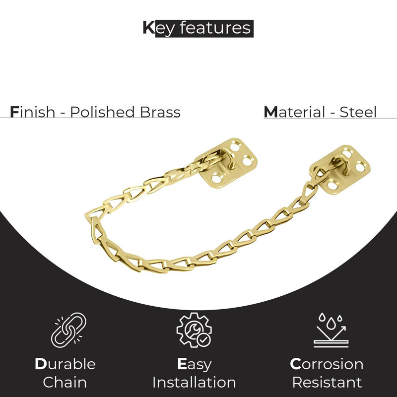 Shutter / Door Accessory, Polished Brass