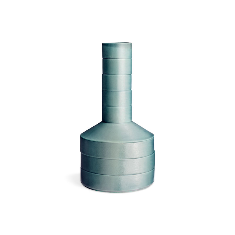 Wonk Ceramic Table Vase, Ocean