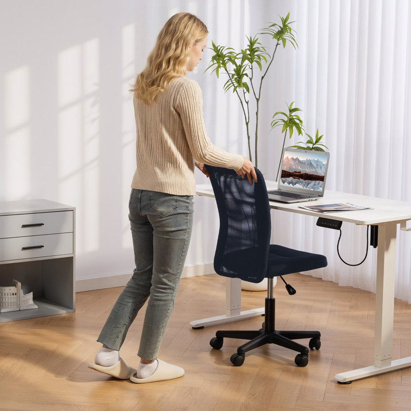 17 Stories Hayre Mesh Office Chair, Dark Grey