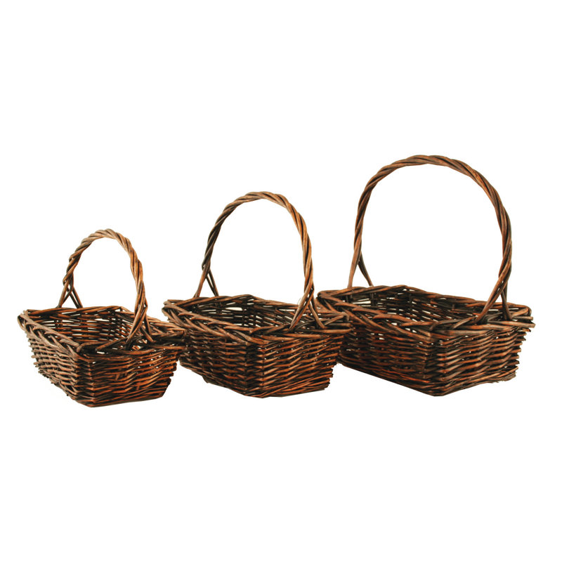 WaldImports Wicker Decorative Basket