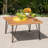 INDUSTRIAL WOOD AND METAL COFFEE TABLE