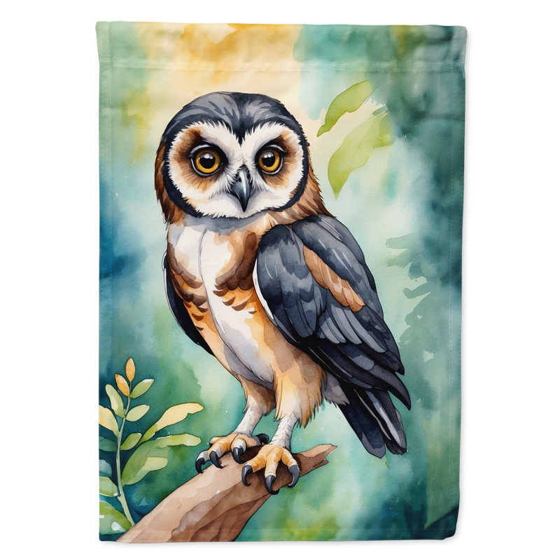 Drapeau de jardin, Hibou à lunettes