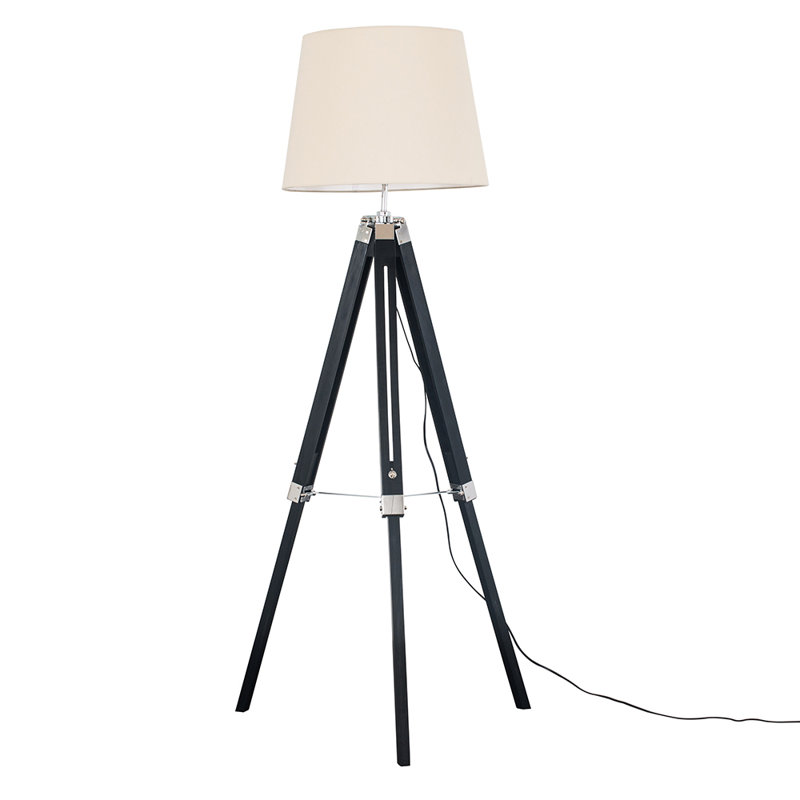 Bella Vista 175cm Tripod Floor Lamp, Beige, LED Bulb