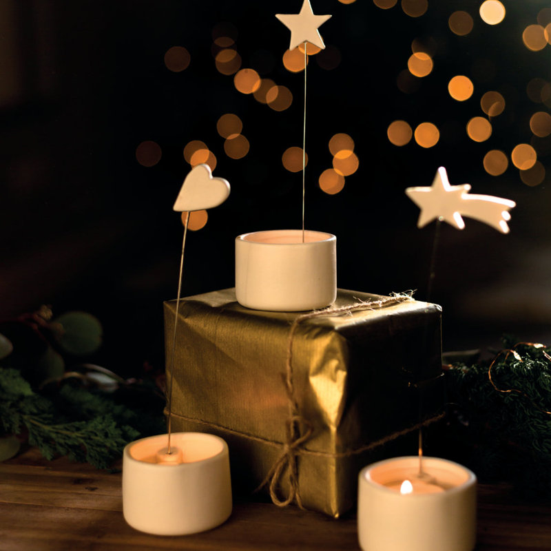 Porte-bougie Stars Make A Wish