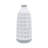 Parrottsville Stoneware Ceramic Vase with Carved Geometric Pattern and Boho Textured Design-342015867-342015866