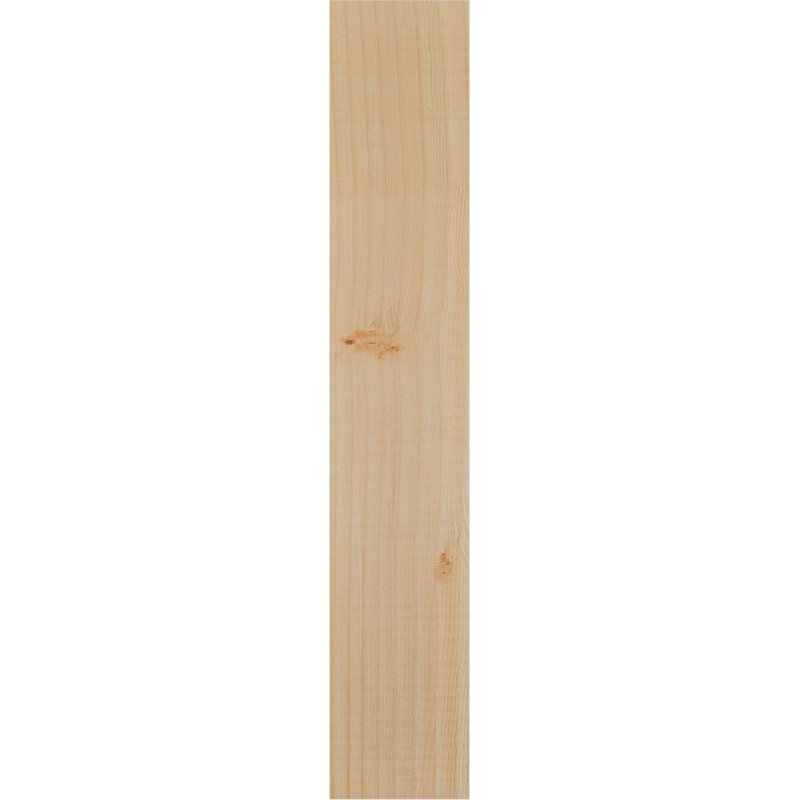 Corbeau Pescadero, H 20 po x l 3,5 po x P 12 po, Sapin de Douglas, Lisse