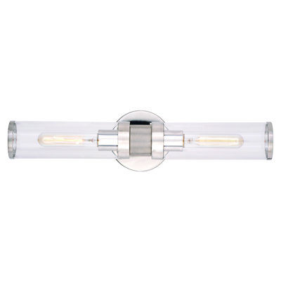 Barre d'éclairage de salle de bain 2 lumières Atley