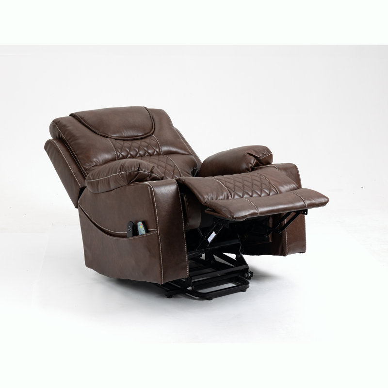 Fauteuil inclinable électrique Power Lift, Brun