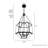 Indria 3 - Light Geometric Pendant-64362028-64362031
