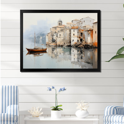 Almarina - Bateau, art mural, salon