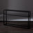 Swanage 50.25'' Glass Top Console Table