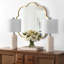 Ensemble de lampes de table ivoire 21 po Alania
