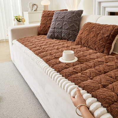 Housse de coussin moelleuse 3D Diamond