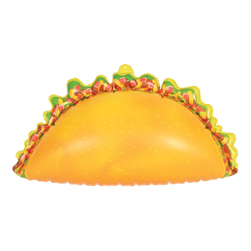 Taco gonflable - paquet de 12