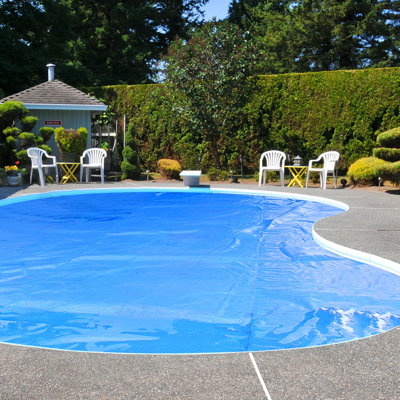 16 Mil Solar Pool Cover with UPF 50+ UV Protection, 20’ x 40’ Rectangle Pool Solar Blanket for Inground & Above Ground Pools, 1600 Series, Blue, Heat/Chemical Resistant Cover