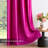 Velvet Blackout Thermal Curtain Panel –  Room-Darkening Grommet Solid Color Drapes for Living Room Bedroom (Set of 2)-2136243337-2136243329