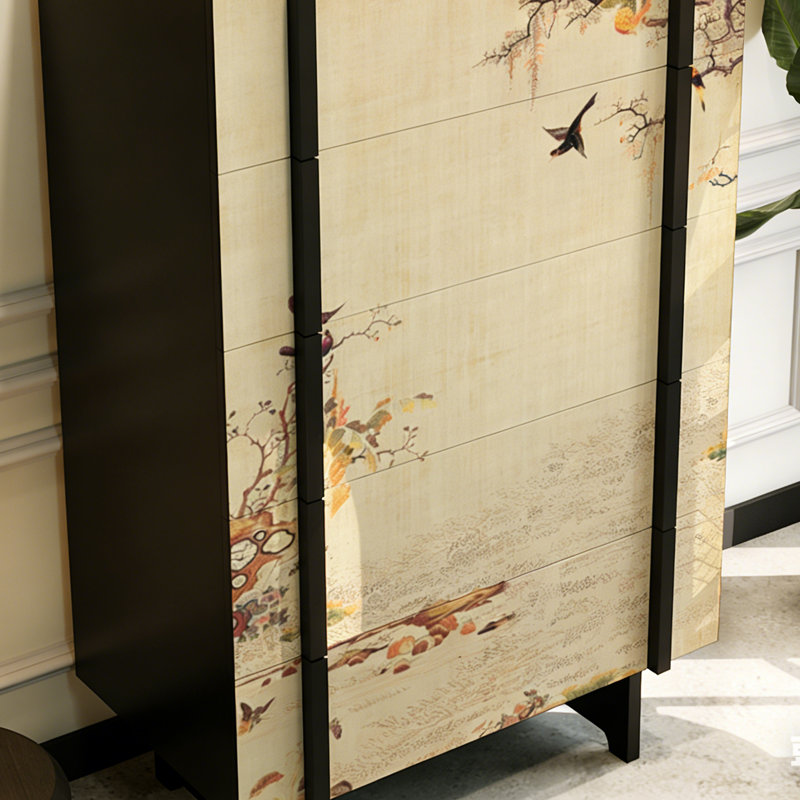 Nouveau coffre d'appoint de style minimaliste chinois