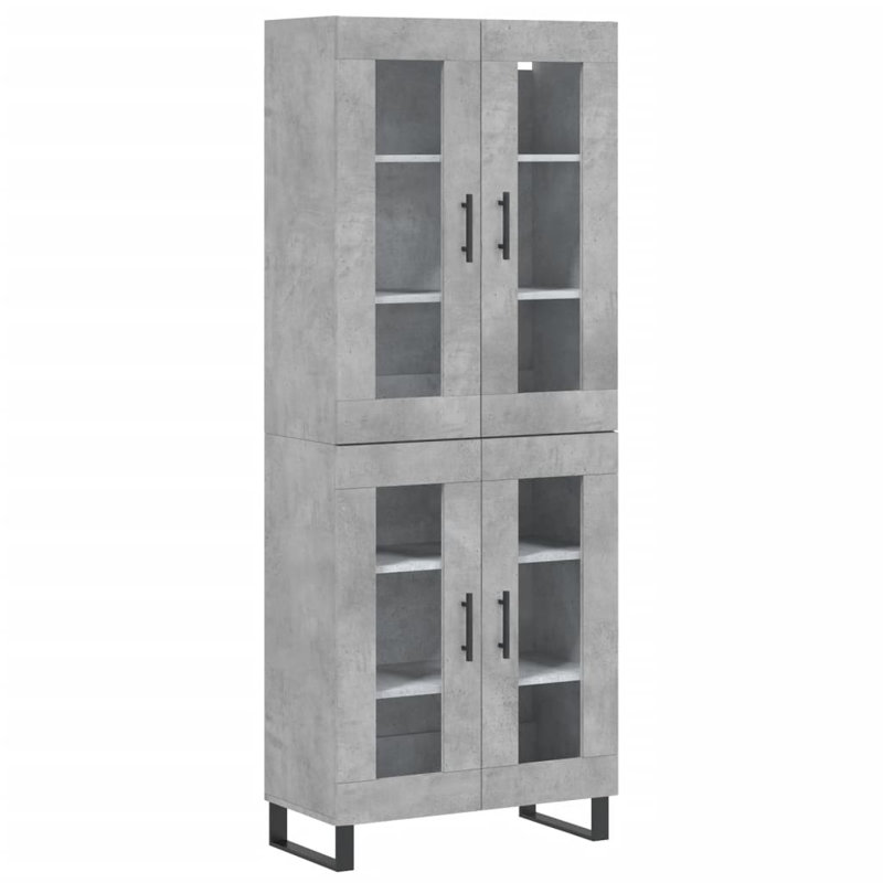 69.5cm Sideboard, Concrete Grey